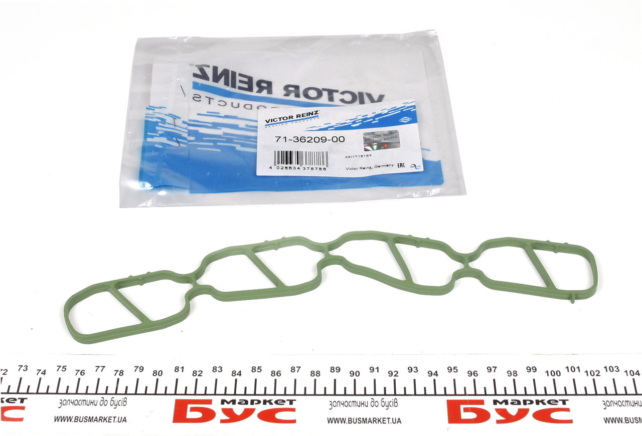 Прокладка колектора впускного Fiat Doblo Opel Combo 1.3JTD 01- (Victor Reinz 71-36209-00)