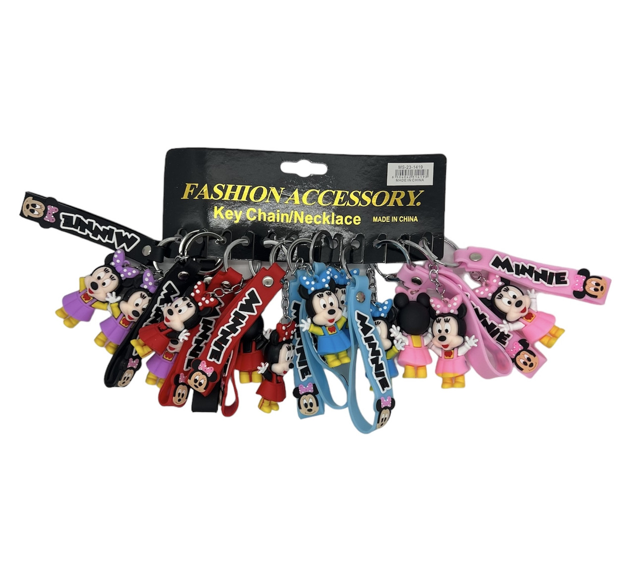 Брелок гумовий Міккі дівчинка, фото 1