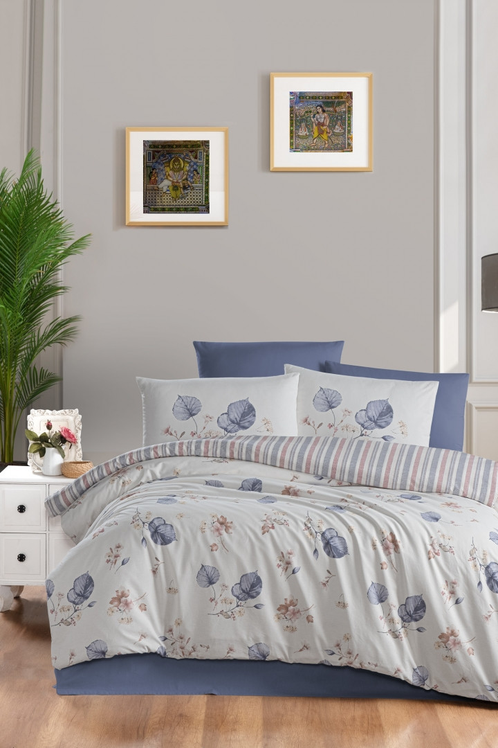 Сімейна Постільна білизна First Choice Ranforce Duko Eventide 160х220см (2 шт), фото 1