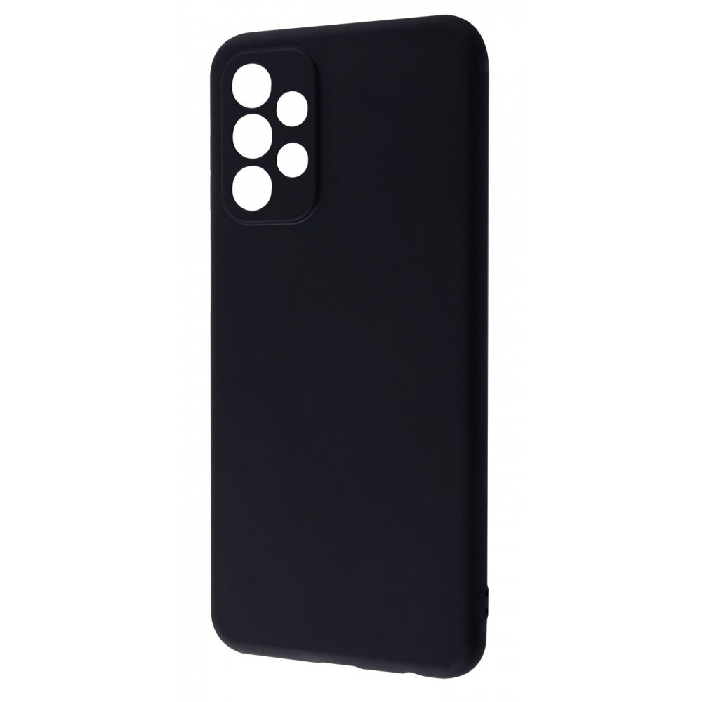 Чохол Silicone Case Samsung Galaxy A23 Black, фото 1