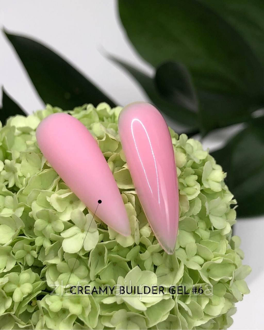 CREAMY BUILDER GEL CROOZ № 6 , 30МЛ