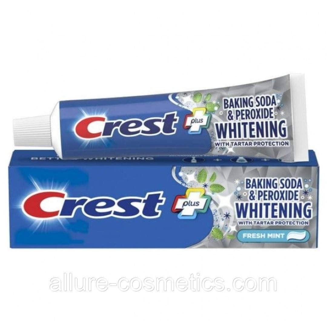 Очищаюча зубна паста Crest Baking Soda & Peroxide Protection Fresh Mint 161гр