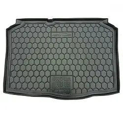 Килимок Skoda Fabia хетчбек 2000- AvtoGumm Автокилимок в багажник Шкода Фабія