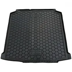 Килимок Skoda Fabia II 2007- універсал AvtoGumm Автокилимок в багажник Шкода Фабія 2
