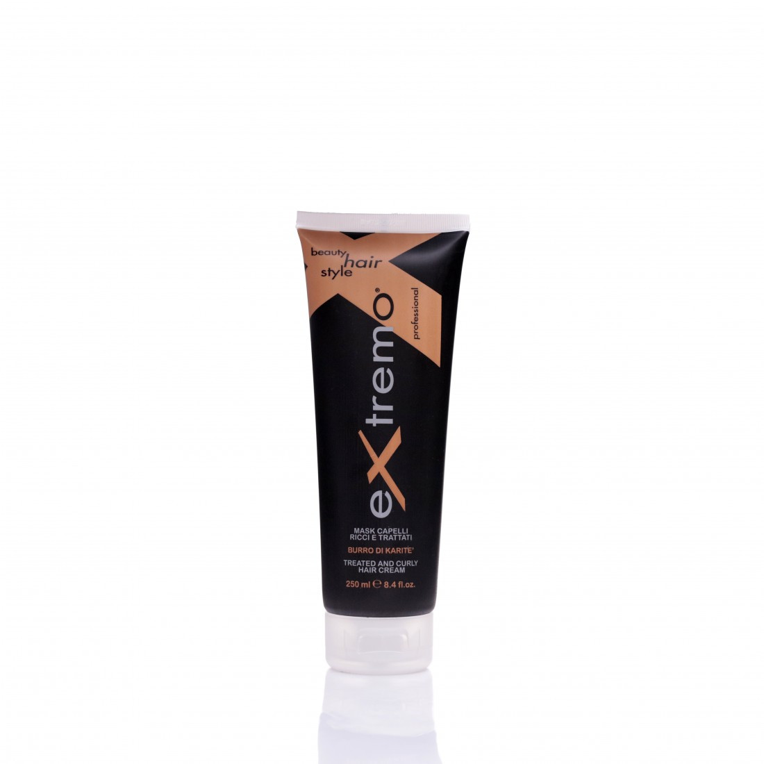 Маска для кучерявого волосся та хімічної завивки EXTREMO з каріте, 250ml (EX410)