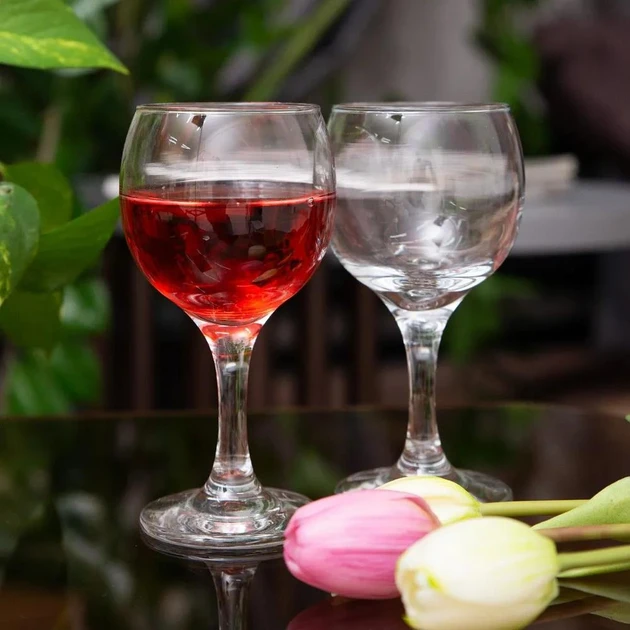 Набір келихів для вина Pasabahce Bistro 175 мл 6 шт 44415 фужери для урочистостей та свят