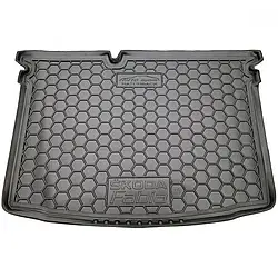 Килимок Skoda Fabia III 2015- хетчбек AvtoGumm Автокилимок в багажник Шкода Фабія 3