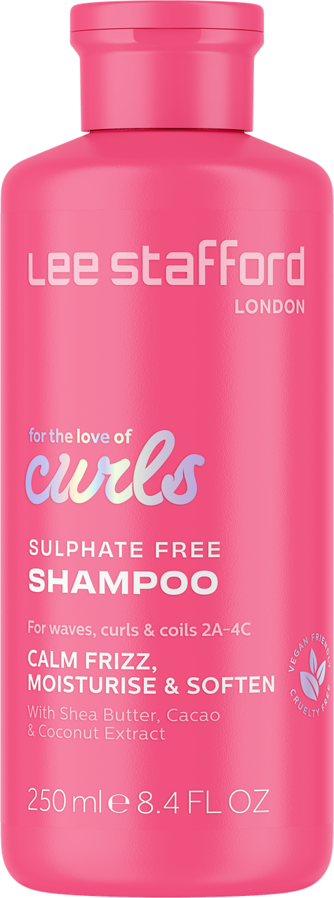 Безсульфатний шампунь для кучерявого волосся ,Lee Stafford For The Love Of Curls Shampoo,250мл