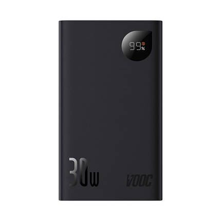 Power Bank Baseus Adaman 2 Metal Digital Display 20000mAh 30W Швидка зарядка, фото 1