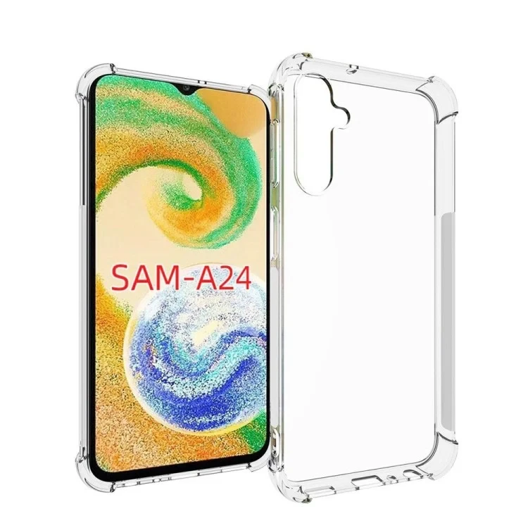 Прозорий протиударний чохол Shock Samsung Galaxy A24, фото 1