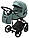 Коляска 2 в 1 Adamex Porto Light ECO SA-20 нефрит, фото 2