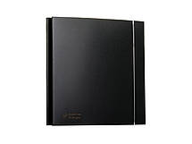 Витяжний вентилятор для ванної Soler & Palau SILENT 100 CZ BLACK DESIGN 4C чорний, фото 5