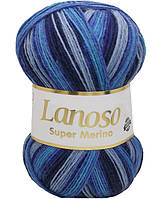 Lanoso SUPERMERINO (Ланосо Супермеріно) № 605 (Шкарпеткова пряжа, нитки для в'язання)