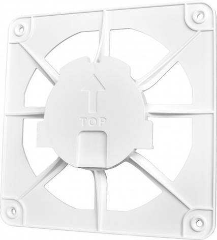 Вентиляційна решітка декоративна для монтажу панелі AirRoxy 150x150 dRim grill 02-300, фото 1