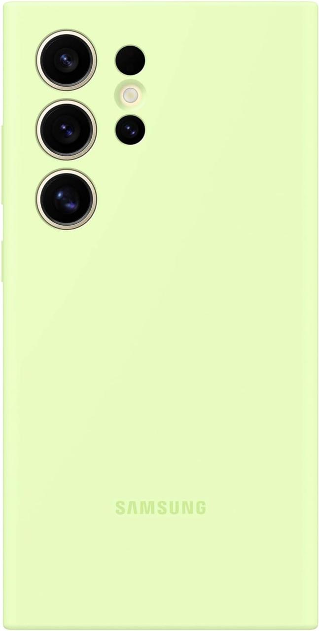 Чохол Samsung Silicone Case Lime для Galaxy S24 Ultra SM-S928