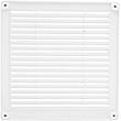 Решітка вентиляційна пластикова накладна AirRoxy 150x150 white біла 02-316, фото 7
