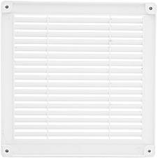 Решітка вентиляційна накладна пластикова AirRoxy 250x250 white біла 02-322, фото 4
