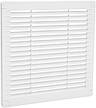 Решітка вентиляційна накладна пластикова AirRoxy 250x250 white біла 02-322, фото 7
