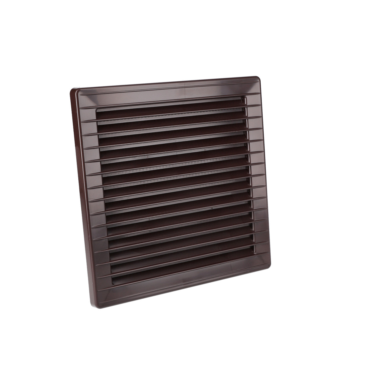 Решітка вентиляційна пластикова AirRoxy AKUSzS 170x170 діаметр 120 brown коричневий 02-253