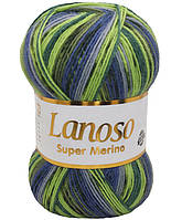 Lanoso SUPERMERINO (Ланосо Супермеріно) № 603 (Шкарпеткова пряжа, нитки для в'язання)