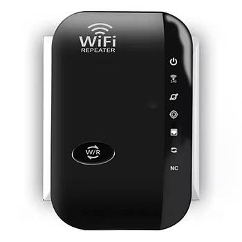 Підсилювач WiFi до 300 Мбіт/с, 2,4G, від мережі / Ретранслятор вай фай / Підсилювач вай фай / WiFi репітер