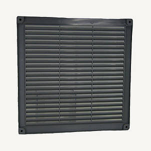 Решітка вентиляційна накладна пластикова AirRoxy 250x250 grey сіра 02-323, фото 3