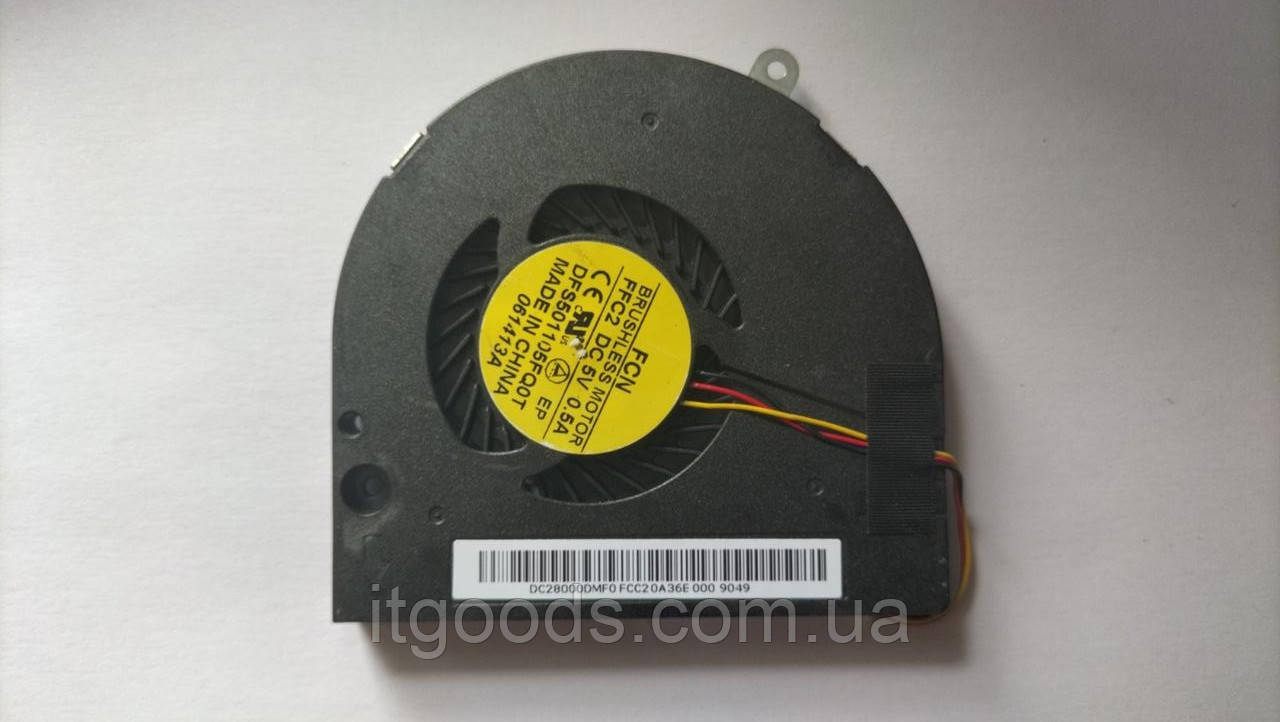 Вентилятор (кулер) для CPU ноутбука Acer Aspire E1-532 E1-570G E1-572 E1-572G Cooling Fan