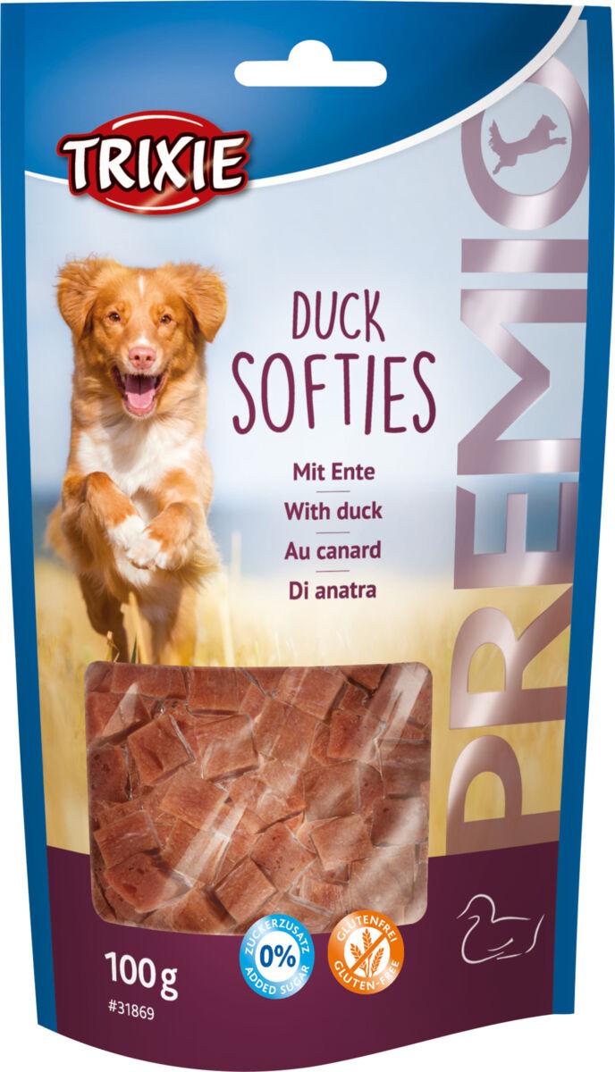Ласощі для собак шматочки з качкою Trixie Premio Duck Softies 100 г