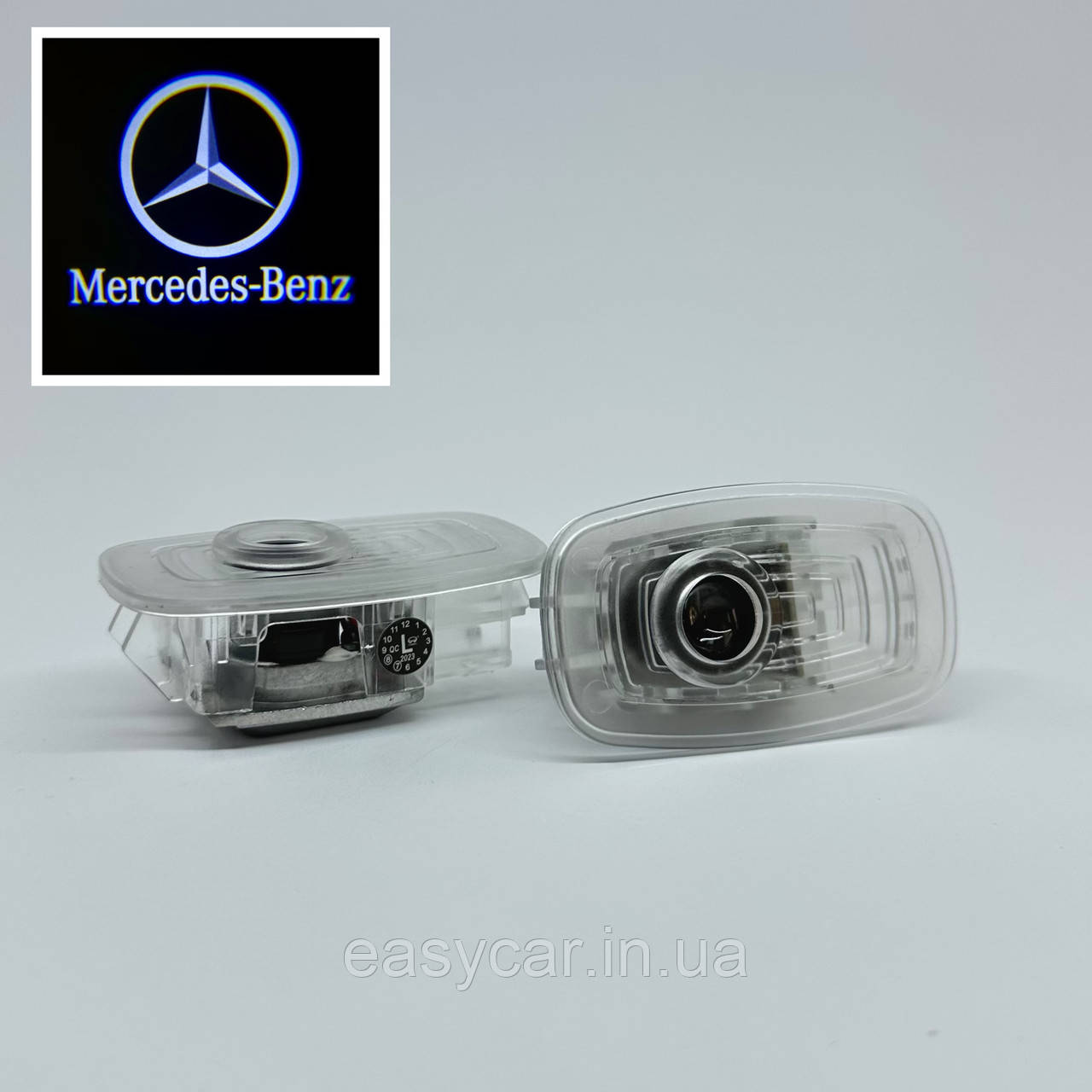 Логотип підсвітка дверей Мерседес Lazer door logo light Mercedes-Bens E Couple(C238、A238)CLA AMG GT CLS