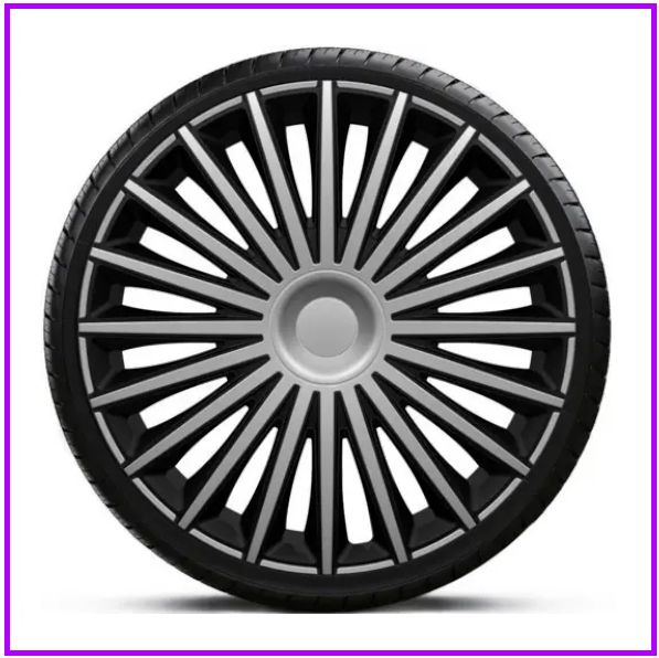 Kолпаки R13 DAKOTA SILVER&BLACK