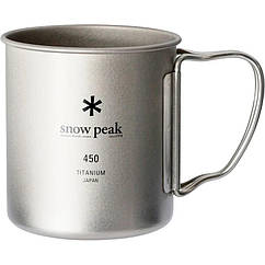 Кухоль Snow Peak MG-143 Titanium Single Wall 450ml