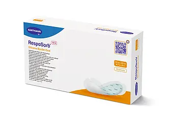 Самоклеюча силіконова пов'язка з суперабсорбуючим полімером RespoSorb® Silicone Border Oval 12 х 23 см 1 шт