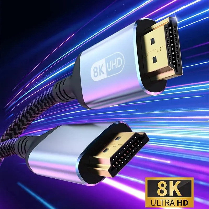 Кабель Alitek 1 м HDMI — HDMI (v2.1, 48Gbps, 8K/4K, 60Hz) Aluminum Neylon cord
