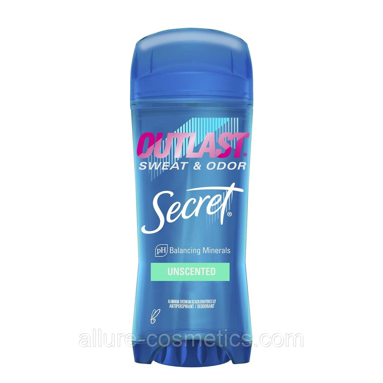 Гелевий дезодорант без запаху Secret Outlast Clear Gel Antiperspirant Deodorant Unscented 96 гр на 30% Більше