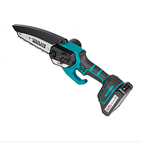 Акумуляторна ланцюгова міні пила в кейсі AL-FA ALCCS-21VBL (асинхронний двигун), фото 2