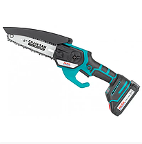 Акумуляторна ланцюгова міні пила в кейсі AL-FA ALCCS-21VBL (асинхронний двигун), фото 4