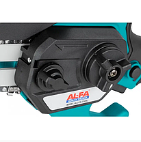 Акумуляторна ланцюгова міні пила в кейсі AL-FA ALCCS-21VBL (асинхронний двигун), фото 5