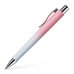 Ручка кулькова Faber-Castell POLY BALL Summer Sunset ХВ (1,0 мм) автомат., каучуковий корпус, синя, 241108