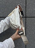 Бананка біла молочна 102 поясна сумка через плече, фото 2
