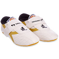 Ступки для тхеквондо прошиті на липучці OB-0190 (розміри 30-45)