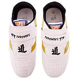 Ступки для тхеквондо прошиті на липучці OB-0190 (розміри 30-45), фото 6