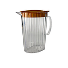 Кувшин прозорий пластиковий 2,1л, глечик об'ємом 2,1л, фото 6