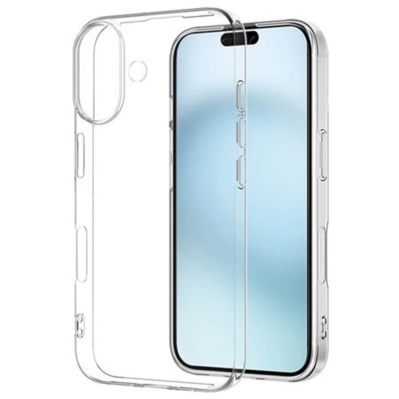 Прозорий чохол Epic Transparent для Apple iPhone 16 Plus (6.7") | завтовшки 1.5 мм Безбарвний (прозорий)