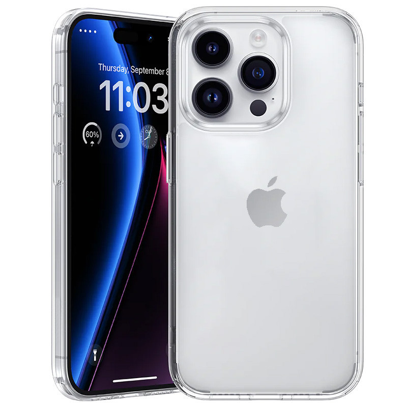 Прозорий чохол Epic Transparent для Apple iPhone 16 Pro Max (6.9") | завтовшки 1.5 мм Безбарвний (прозорий)