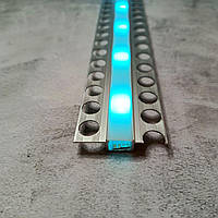 Профіль LED для світлових ліній врізний Baby без покриття 3.0м