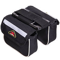 Велосумка на раму з чохлом для телефона TQ-2602S