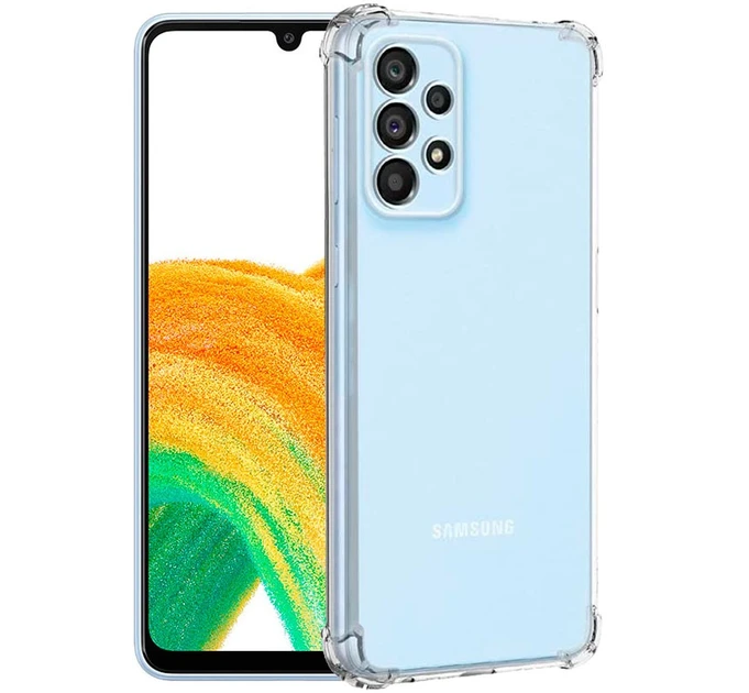 Прозорий протиударний чохол Shock Samsung Galaxy A33, фото 1