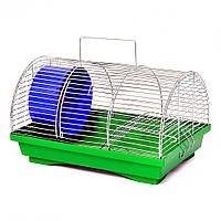 Клітка для гризунів "Бунгало-1" цинк, колір мікс, 330*230*200 мм (*)