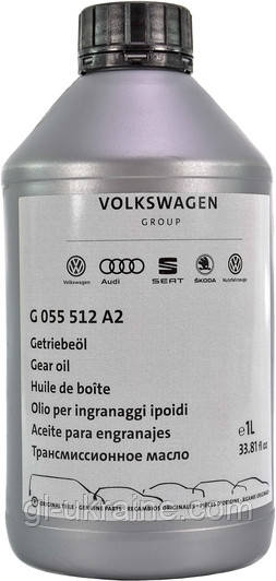 Трансмісійна олива VAG Gear Oil, 1л (G055512A2)
