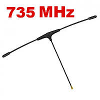 Антена керування для приймача FPV дрона 735Mhz IPEX-1 диполь